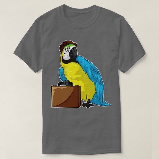 T-shirt Porte-documents Parrot Business (Design devant)