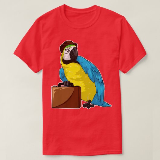 T-shirt Porte-documents Parrot Business (Design devant)