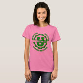 T-shirt porte-logos pour dames (Devant entier)