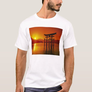 T-shirt Porte O-Torii, sanctuaire Itsukushima, Miyajima,