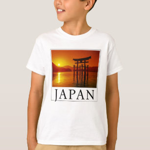 T-shirt Porte O-Torii, sanctuaire Itsukushima Miyajima,