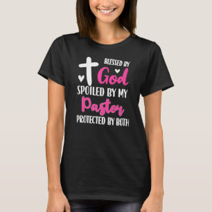 T-shirt Porté par l'appréciation de la femme de mon Pasteu