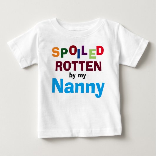 T-Shirt Porté Par Ma Nanny Baby Toddler (Devant)