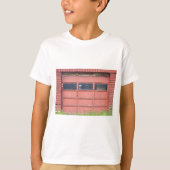 T-shirt Porte rouge de garage (Devant)