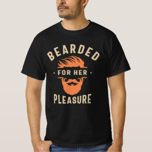 T-shirt Portée pour Son Plaisir Drôle Humour Beard