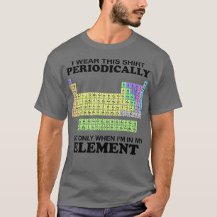 T-shirt Porter Ce Élément Périodique Dans Le Tableau P