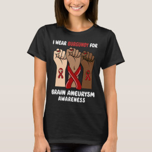 T-shirt Porter La Bourgogne Pour La Sensibilisation À L'An