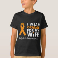 Porter Orange Pour Ma Femme Ms Awareness Ribbon