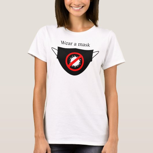 T-shirt Porter un masque Thunder_Cove (Devant)