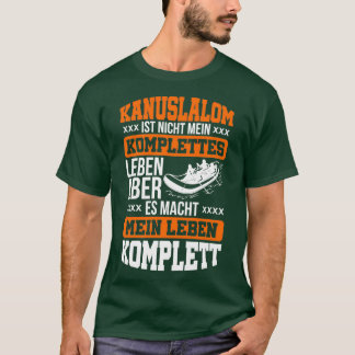 T-shirt Portes de slalom canot Kayak Sport