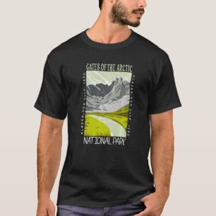 T-shirt Portes Du Parc National De L'Arctique Alaska Distr