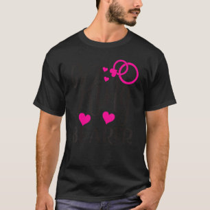 T-shirt Porteur de bague Fiançailles mignon correspondant