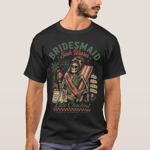 T-shirt Porteur de ceinture de demoiselle d'honneur