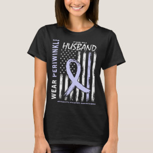 T-shirt Portez du Periwinkle pour le cancer de l'estomac d