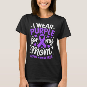 T-shirt Portez du violet pour le mois de sensibilisation a