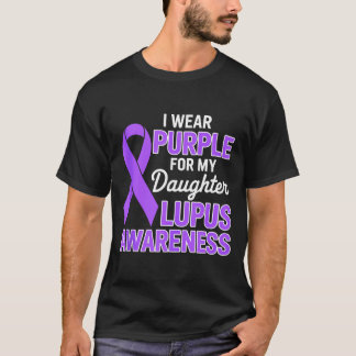 T-shirt Portez du violet pour le mois de sensibilisation a