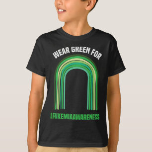 T-shirt Portez le vert pour la leucémie