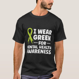 T-shirt Portez le vert pour la sensibilisation à la santé