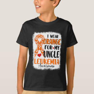 T-shirt Portez L'Orange Pour Mon Oncle Mois De Sensibilisa