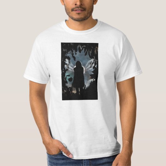 T-shirt Portez malheur à la pièce en t de valeur de lutin (Devant)