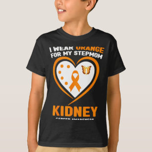 T-shirt Portez orange pour la sensibilisation au cancer du