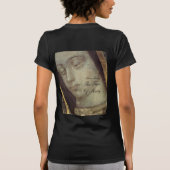 T-shirt Portez Toujours Le Visage De Marie (Dos)