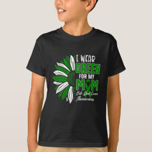 T-shirt Portez Vert Pour La Journée Mondiale Contre Le Can