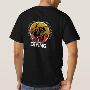 T-shirt Portez votre hobby extrême, Plongée sous-marine