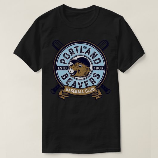 T-shirt Portland Beavers (Design devant)