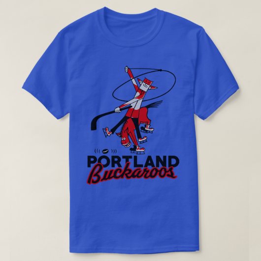 T-shirt Portland Buckaroos 1969 (Design devant)