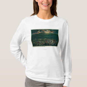 T-shirt Portland et capot de Mt. par clair de lune