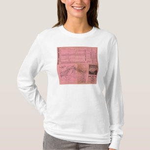 T-shirt Portland et chemin de fer et connexions