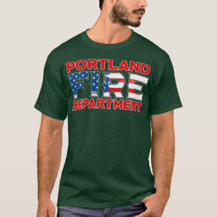 T-shirt Portland Fire Secourt Department Oregon Duty