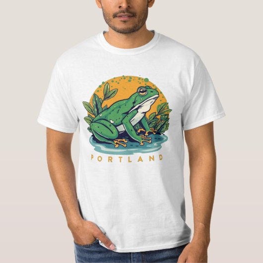 T-shirt Portland Frog (Devant)