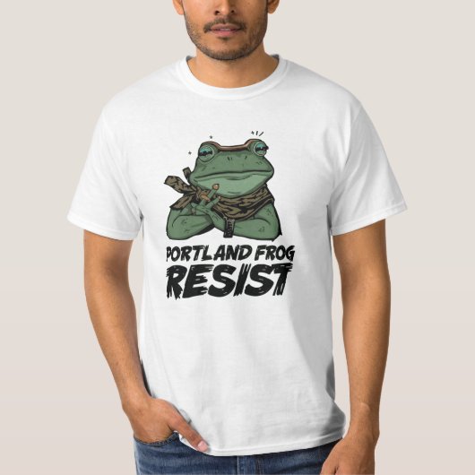T-shirt Portland Frog (Devant)