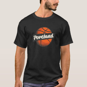 T-shirt Portland Hometown Joueur de basket-ball