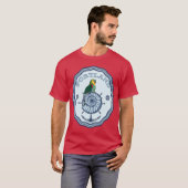T-shirt Portland Maine Parrot (Devant entier)