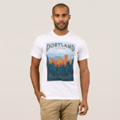 T-shirt Portland, OU (Devant entier)