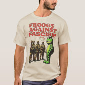 T-shirt Portland Resist Portland Frog Protest  (Devant)