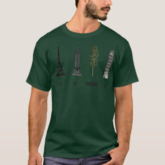 T-shirt Portland s'interroge sur l'amour de l'arbre nature
