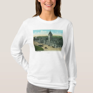 T-shirt Portland, vue de MaineExterior de station des