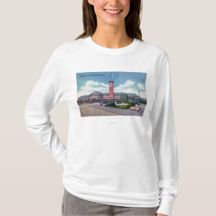 T-shirt Portland, vue d'OregonExterior de station des
