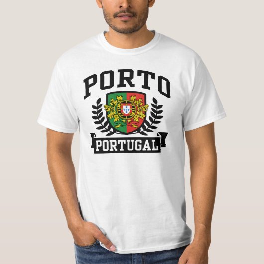 T-shirt Porto Portugal (Devant)