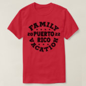 T-shirt Porto Rico 2022 2 (Design devant)