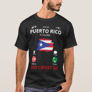 T-shirt Porto Rico appelle