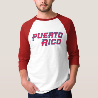 T-shirt Porto Rico baseball