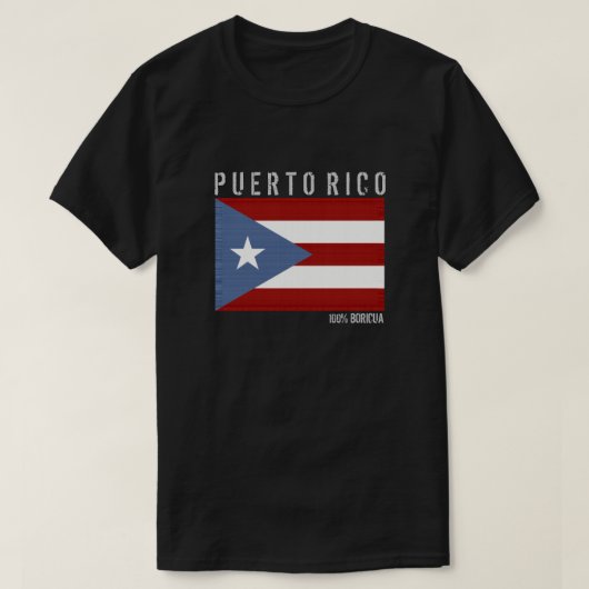 T-shirt Porto Rico Boricua (Design devant)