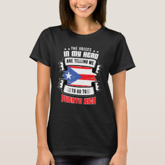 T-shirt Porto Rico Dans Ma Tête