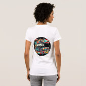 T-Shirt Porto Rico Foodie de camion alimentaire po (Dos entier)