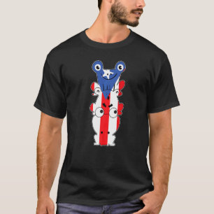 T-shirt Porto Rico Frogs Porto Rico Puertorican